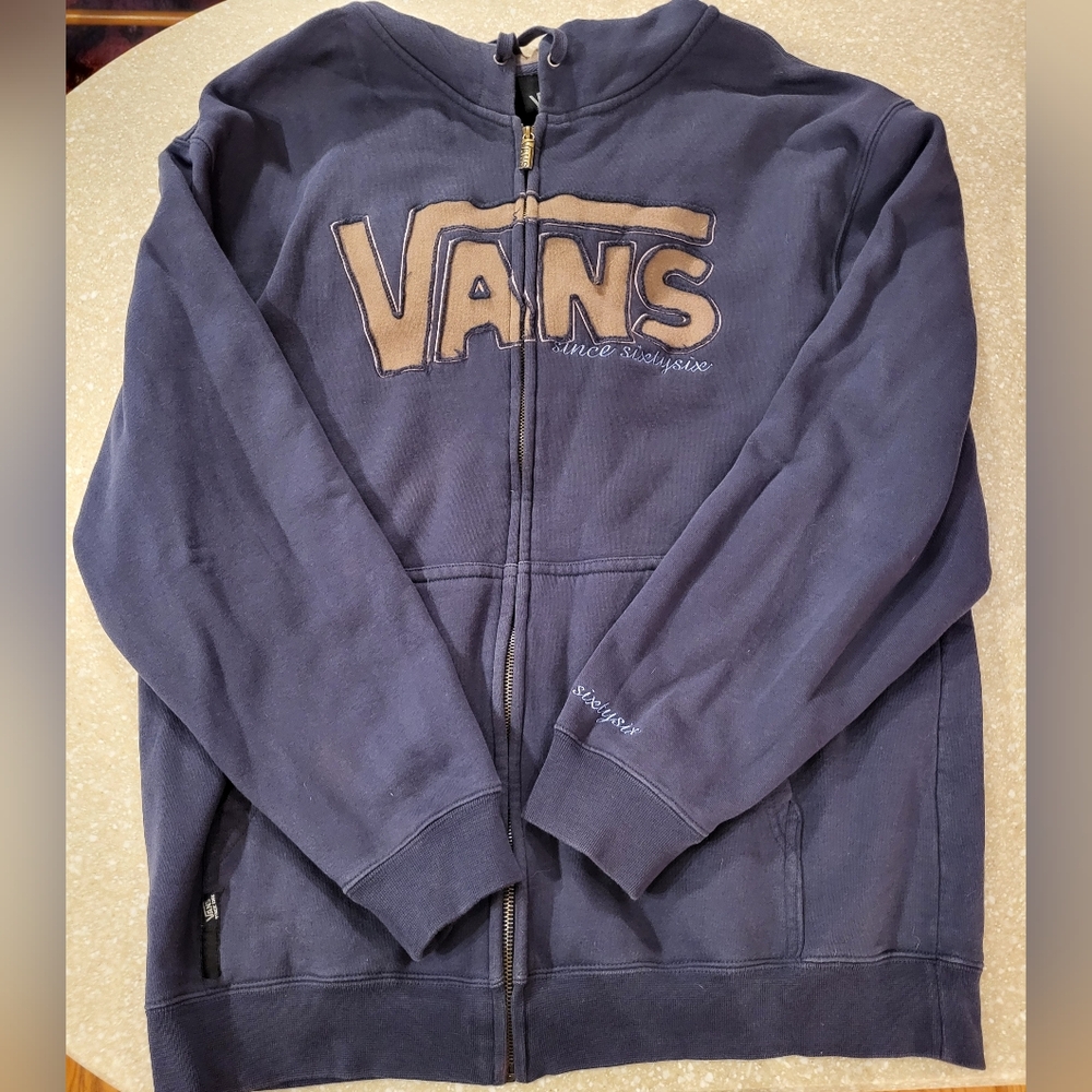 Men's Vans Zip up Hoodie